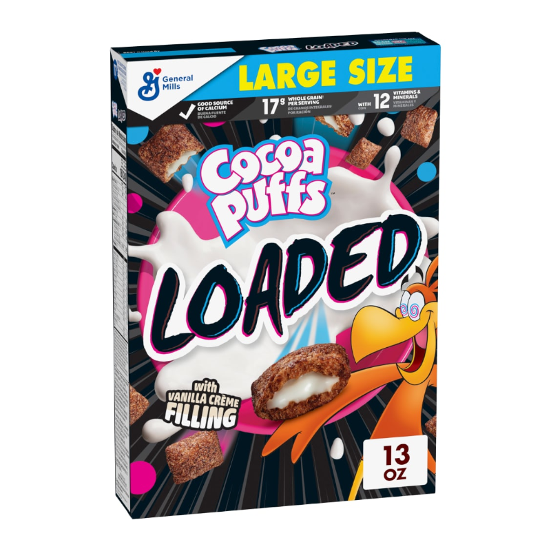 General Mills Cocoa Puffs Loaded Cereal 358g - Out of Date